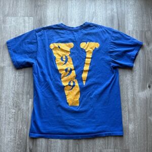 VLONE x Juice WRLD 999 Club T Shirt Blue Mens Size Medium